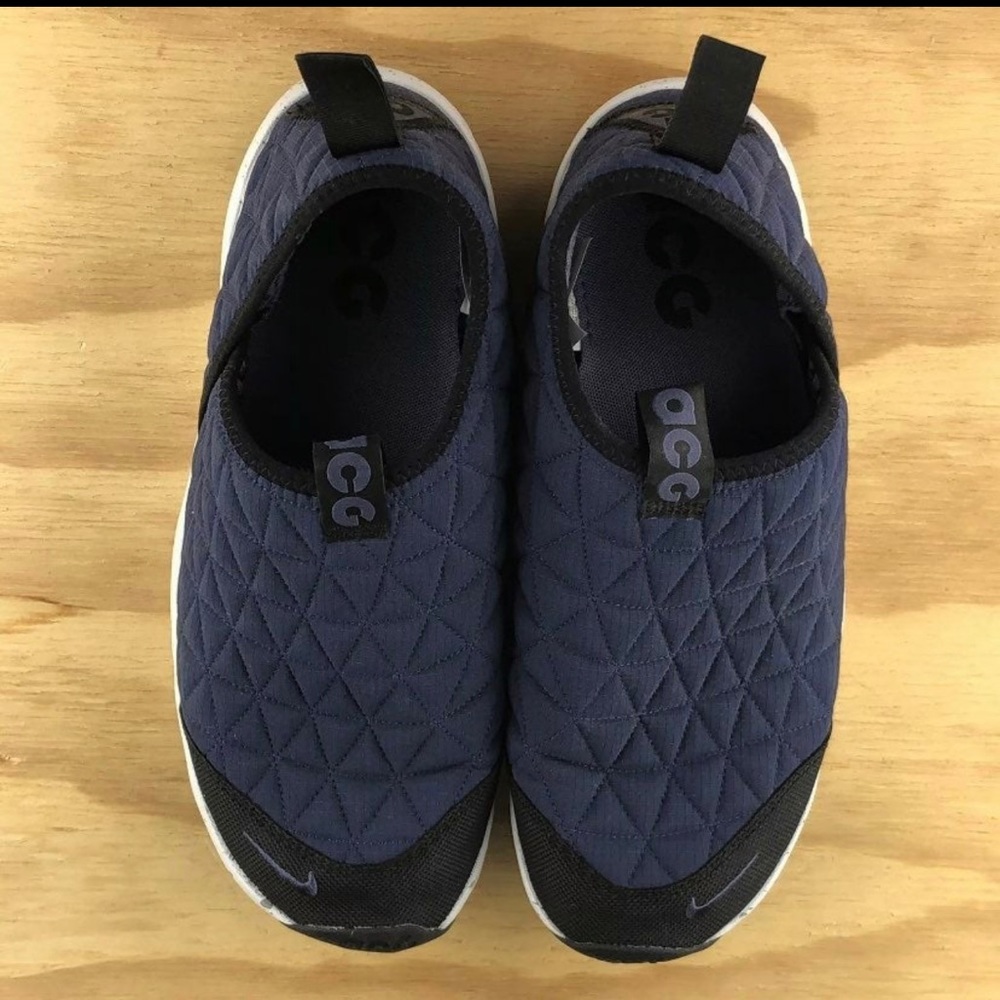Nike Moc 3.0 ACG Midnight Navy White Casual Athletic Shoes CT3302-400 Size 9